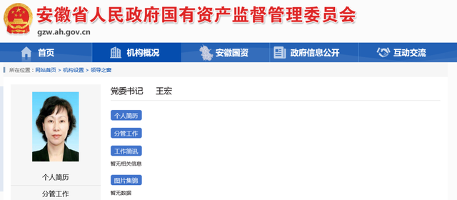 安徽省委决定：她任省国资委党委书记