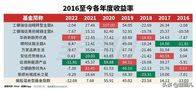 仅9只！他们每年都战胜偏股混合基金指数