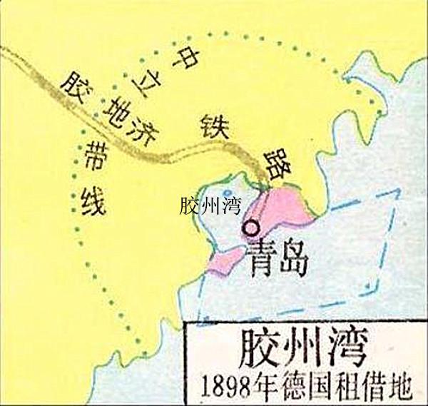 看看青岛胶州湾的位置，就知道为啥在1897年德国非要占领它了