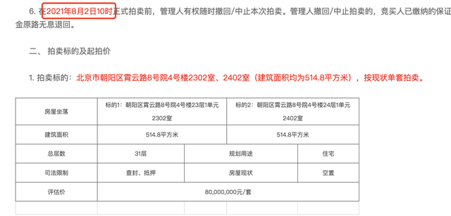 最后10分钟6400万底价成交遭质疑 北京顶豪霄云路8号这次法拍发生了什么？