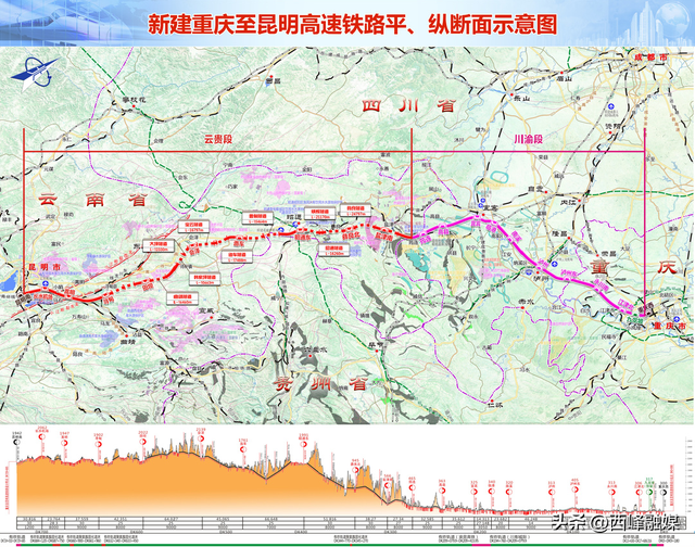 1350公里、3008亿、工期6年！京昆通道西昆高速铁路全线开工建