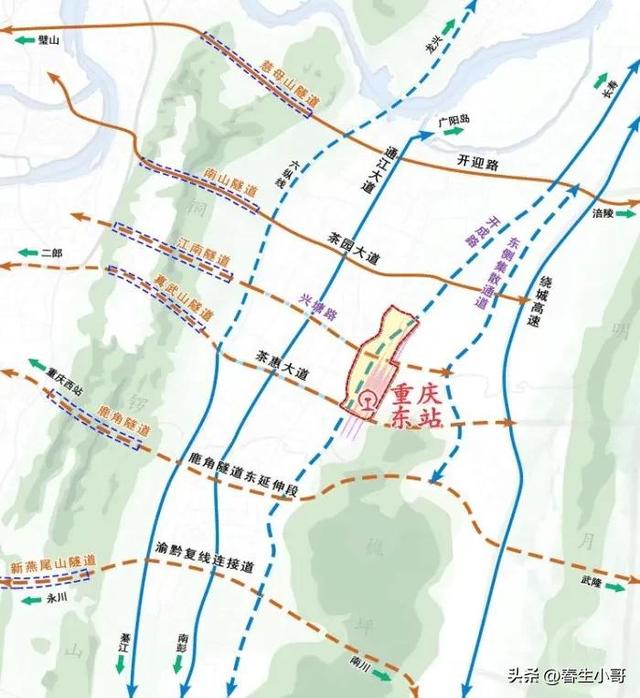 重庆东站（全国在建最大高铁站）建设情况分析