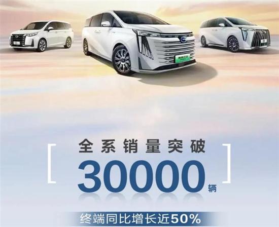 广汽传祺5月销量突破3万 同比增长近50%