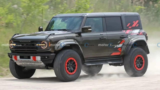 将于年内亮相 曝新款福特Bronco Raptor谍照