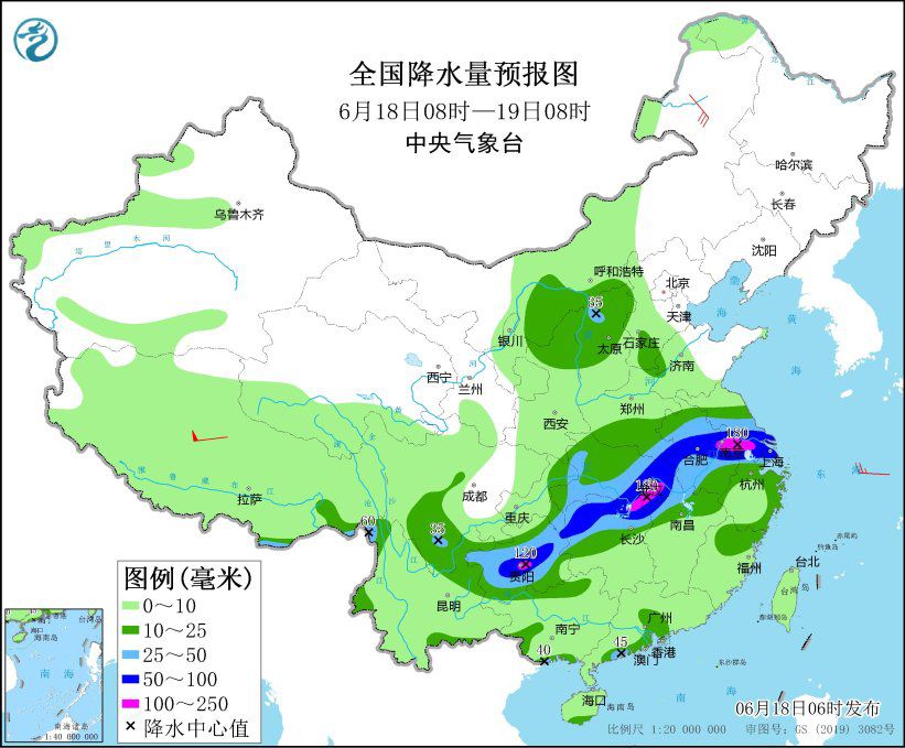 南方地区有大范围较强降水过程 华北等地仍有高温天气