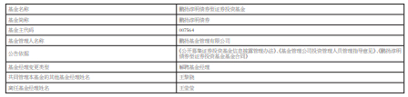 富荣基金任命杨小舟为首席信息官