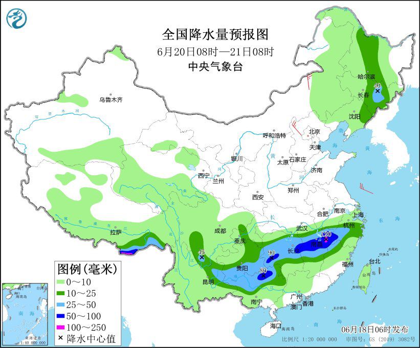 南方地区有大范围较强降水过程 华北等地仍有高温天气