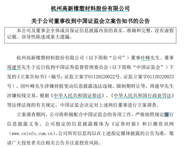 监管出手！这家A股副董事长被罚