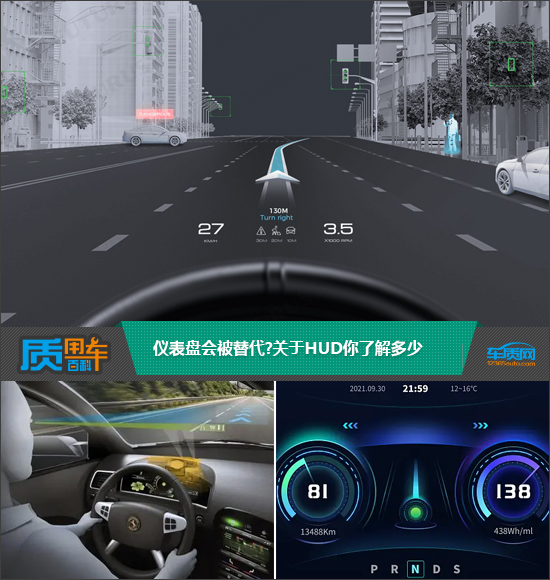 质用车：仪表盘会被替代-关于HUD你了解多少