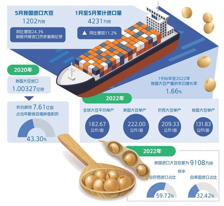 大豆进口为何大幅增长