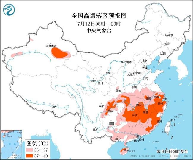 高温预警！16省区市有高温天气 部分地区最高温可达37℃至39℃