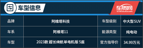 “全明星”阵容出战 试驾2023款阿维塔11