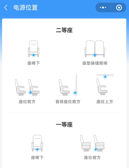 转发+收藏！火车上这些地方可以充电