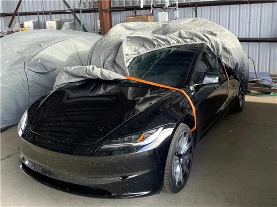 全面升级 全新特斯拉Model 3亮相北美街头