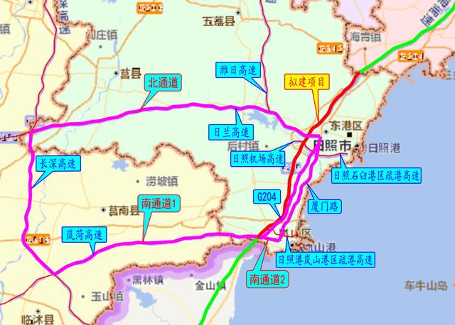 沈海高速日照两城至汾水段半封闭施工，青岛方向禁止通行