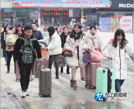 提醒！春运期间，九江火车站加开6趟始发列车